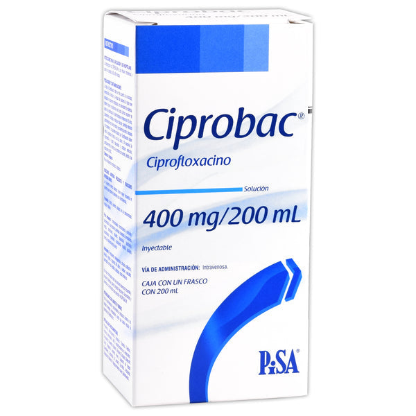 CIPROBAC 400MG / 200ML