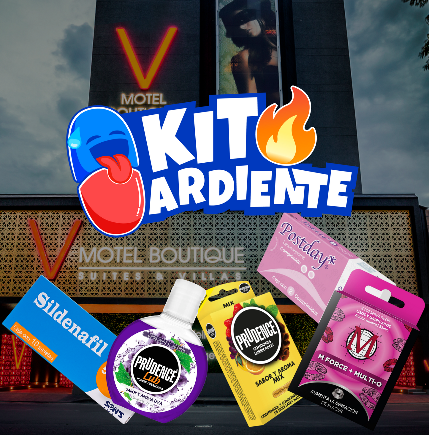 KIT ARDIENTE 🔥- HOTELES Y MOTELES