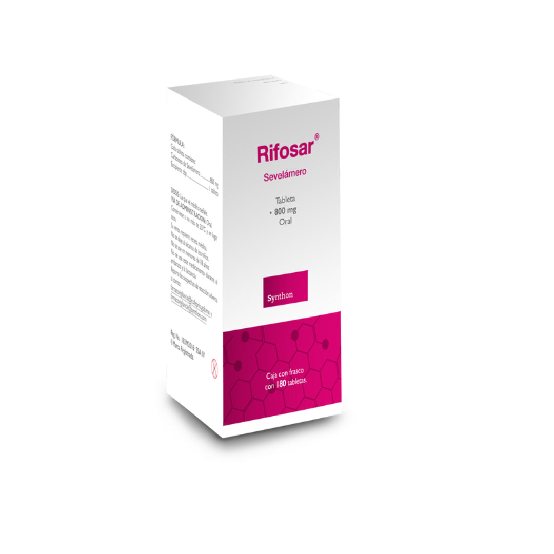 RIFOSAR 800MG TAB CAJ C/180