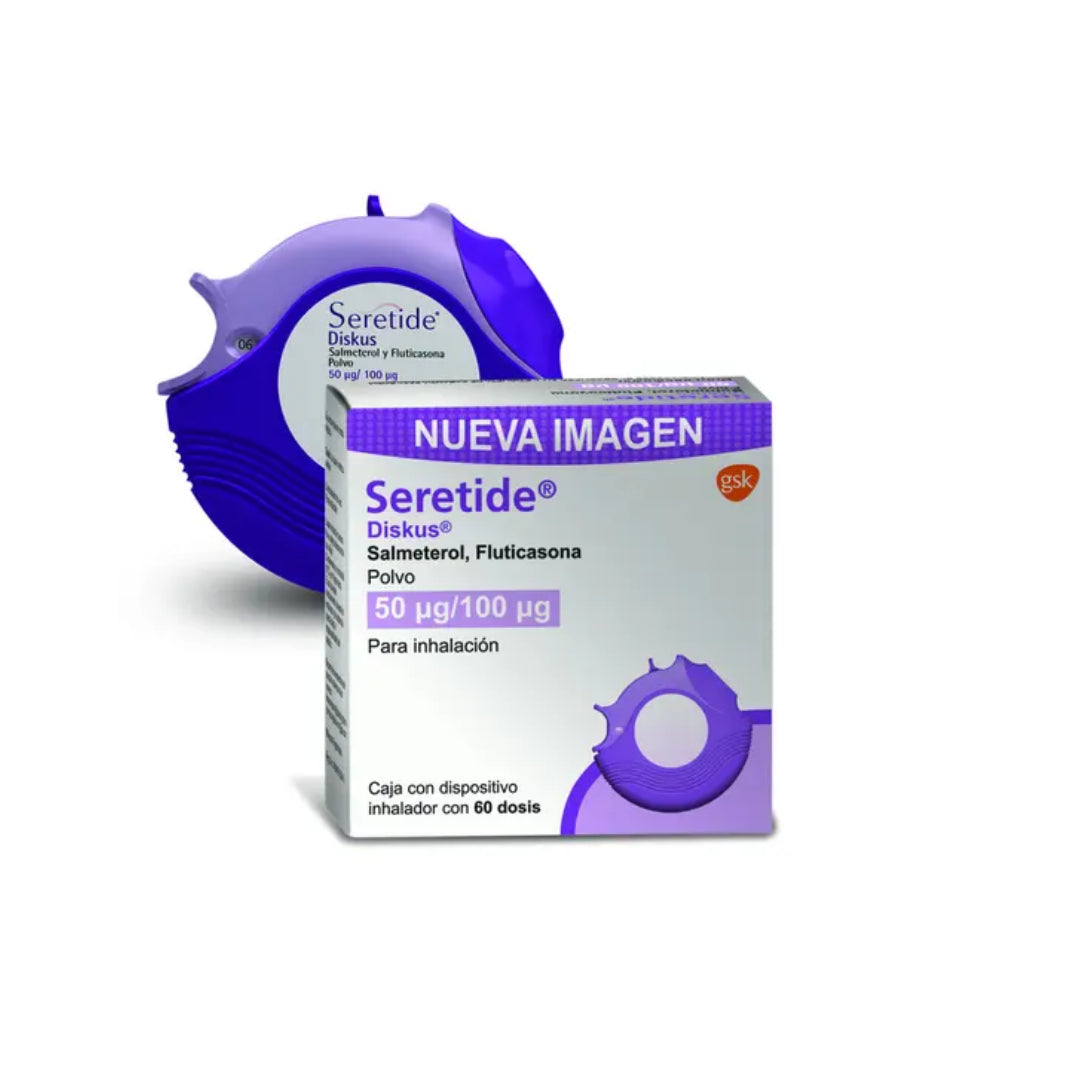 SERETIDE DISKUS 50/100 60 DOSIS