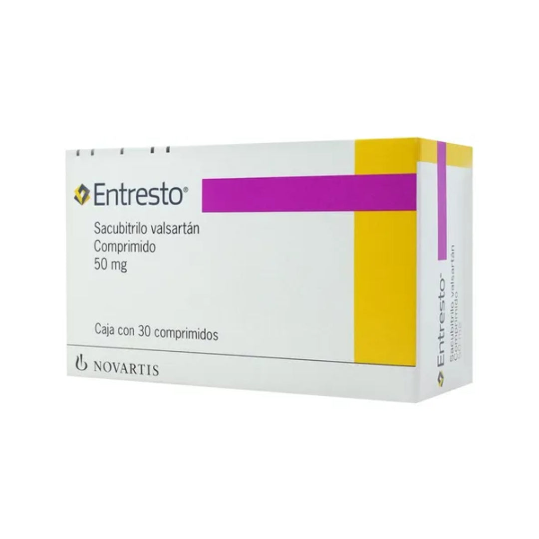 ENTRESTO 50 MG 30 COMPRIMIDOS