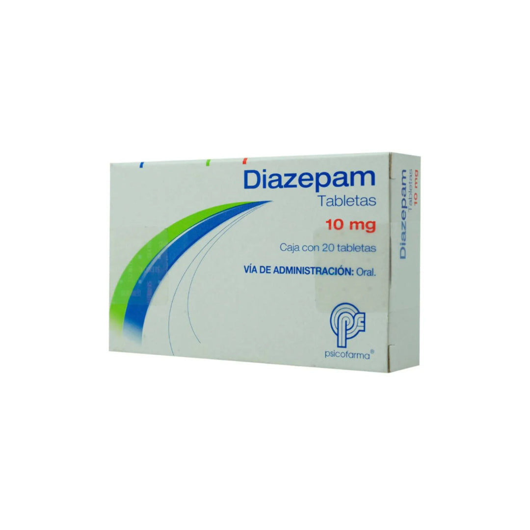 ORTOPSIQUE DIAZEPAM 10 MG 20 TABLETAS GENÉRICO PSI