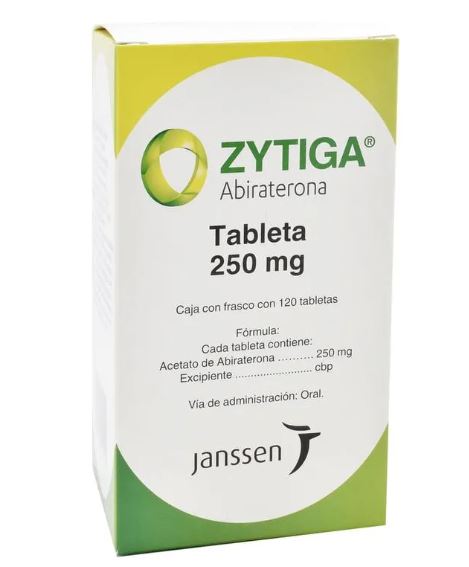 ZYTIGA 120 TABS. 250 MG.