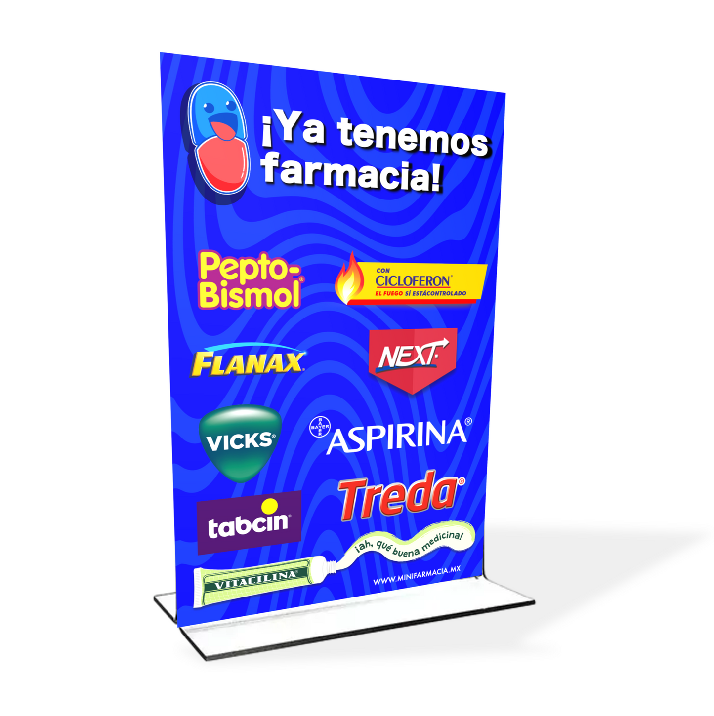 BANNER MOSTRADOR - MINI FARMACIA