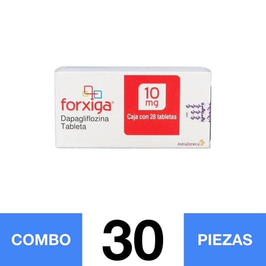 FORXIGA 28 TABS 10 MG. (COMBO 30 PZA)📦