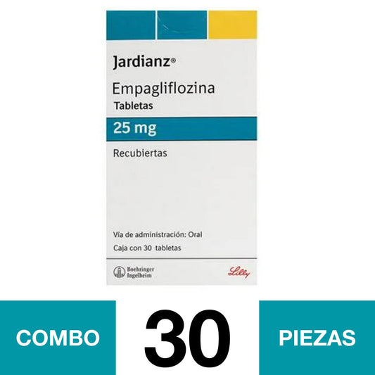 JARDIANZ 25 MG C/30 TABS. (COMBO 30 PZA)📦