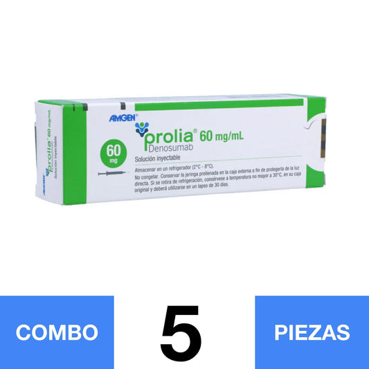 PROLIA 60 MG/ML SOL INY. IMPORTACIÓN (RED FRÍA).(COMBO 5 PZA)📦