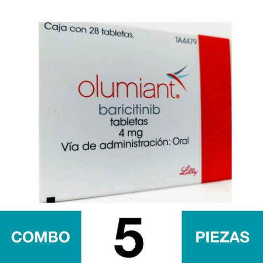 OLUMIANT 4 MG 28 TABLETAS.(COMBO5 PZA)