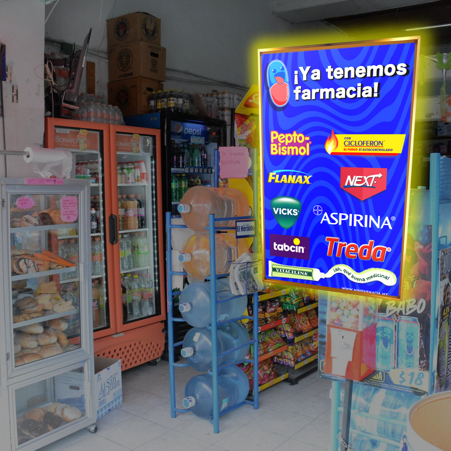 MINI FARMACIA - TIENDAS (PRO)