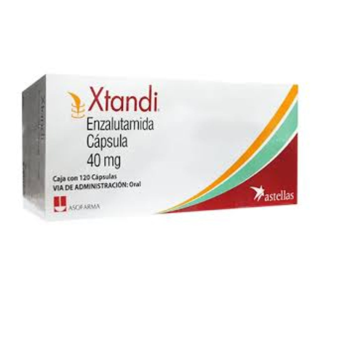 XTANDI. 120 CAPS. 40 MG.