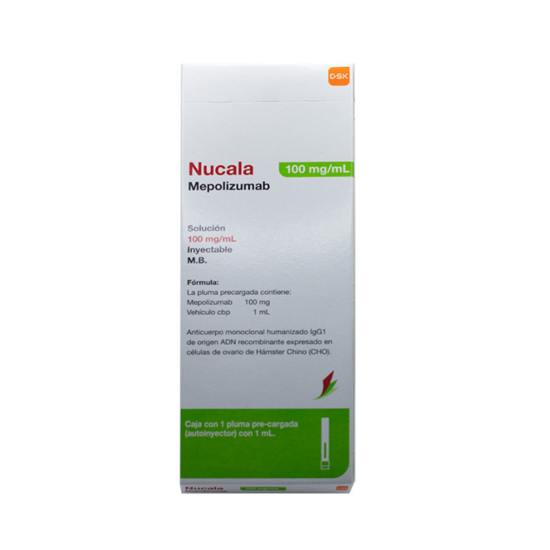 NUCALA 100 MG / mL SOL INY PLU PREC CAJ C/1