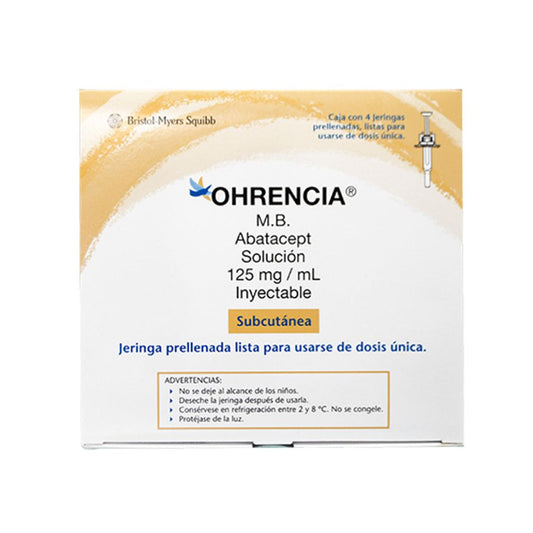 OHRENCIA 125MG/ML JPRELL CAJ C/4