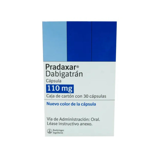 PRADAXAR 110MG C/ 30 CAPS