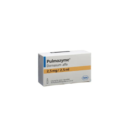 PULMOZYME SOL 2.5MG/2.5 ML C/6 AMP. (RED FRIA)