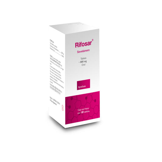 RIFOSAR 800MG TAB CAJ C/180