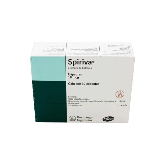 SPIRIVA 18 MCG DOSIF30 CÁPS