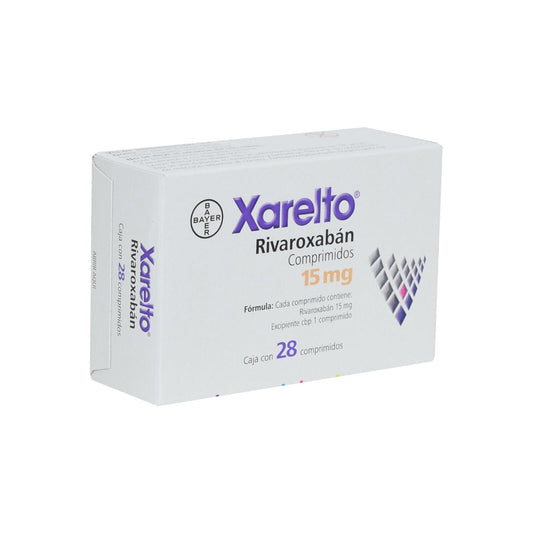 XARELTO 15 MG C/28 COMP.