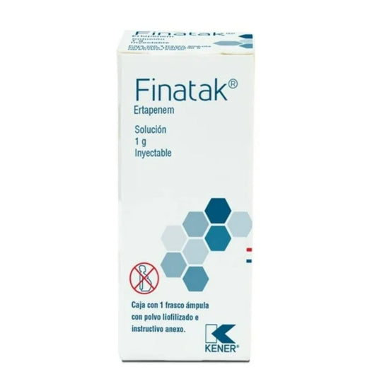 FINATAK 1G ERTAPENEM SOL. INY