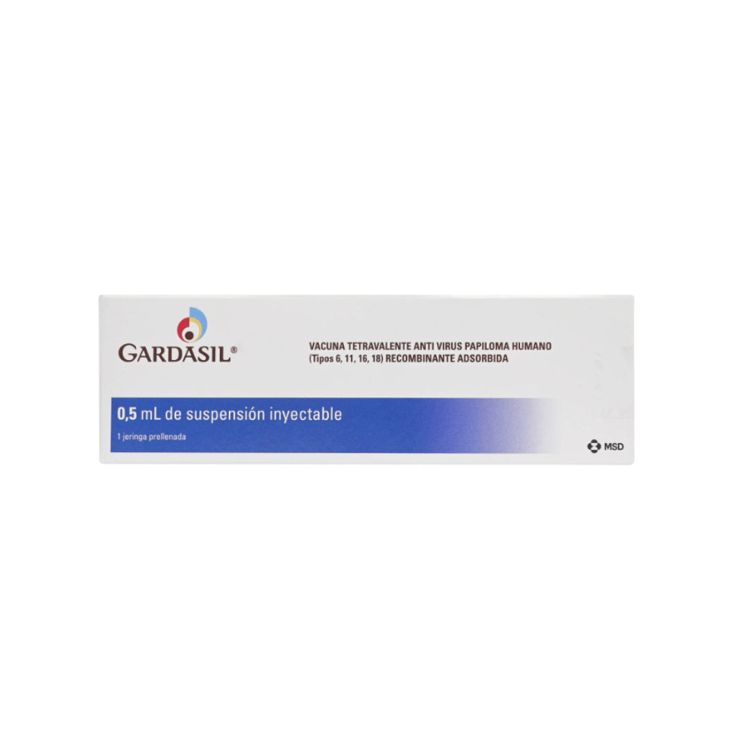 GARDASIL 4 CJA CON 10 FCOS (RED FRIA)