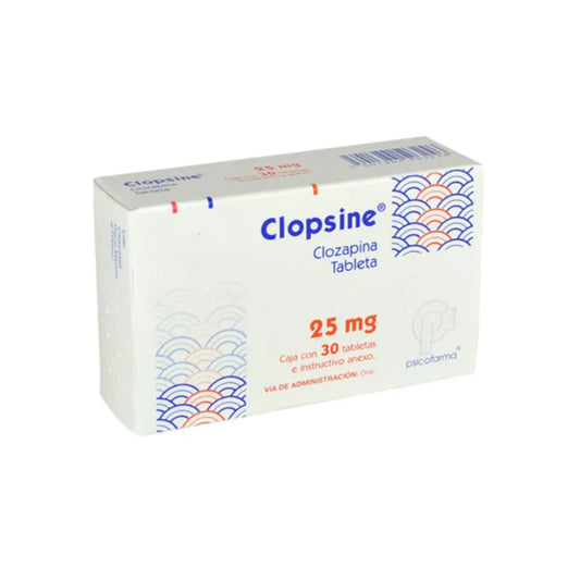 CLOPSINE 25 MG 30 TABLETAS