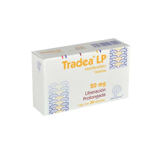 TRADEA LP 20 MG 30 TABLETAS