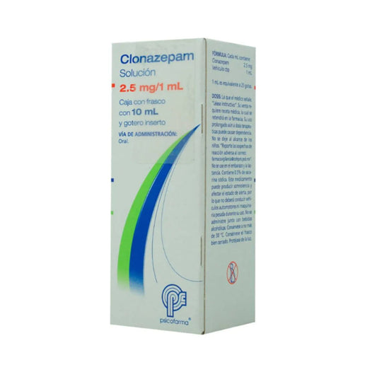 CLONAZEPAM 2.5MG/1ML LGEN