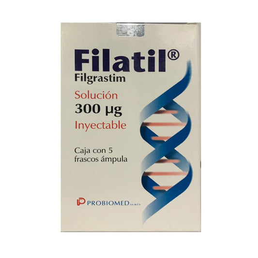 FILATIL 300MCG C/5 AMPULAS