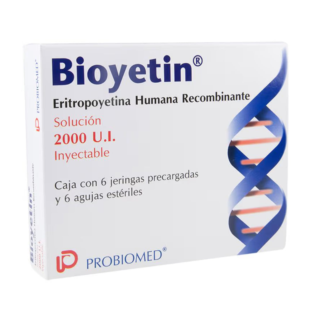 BIOYETIN 2000UI/0.3ML SOL INY.