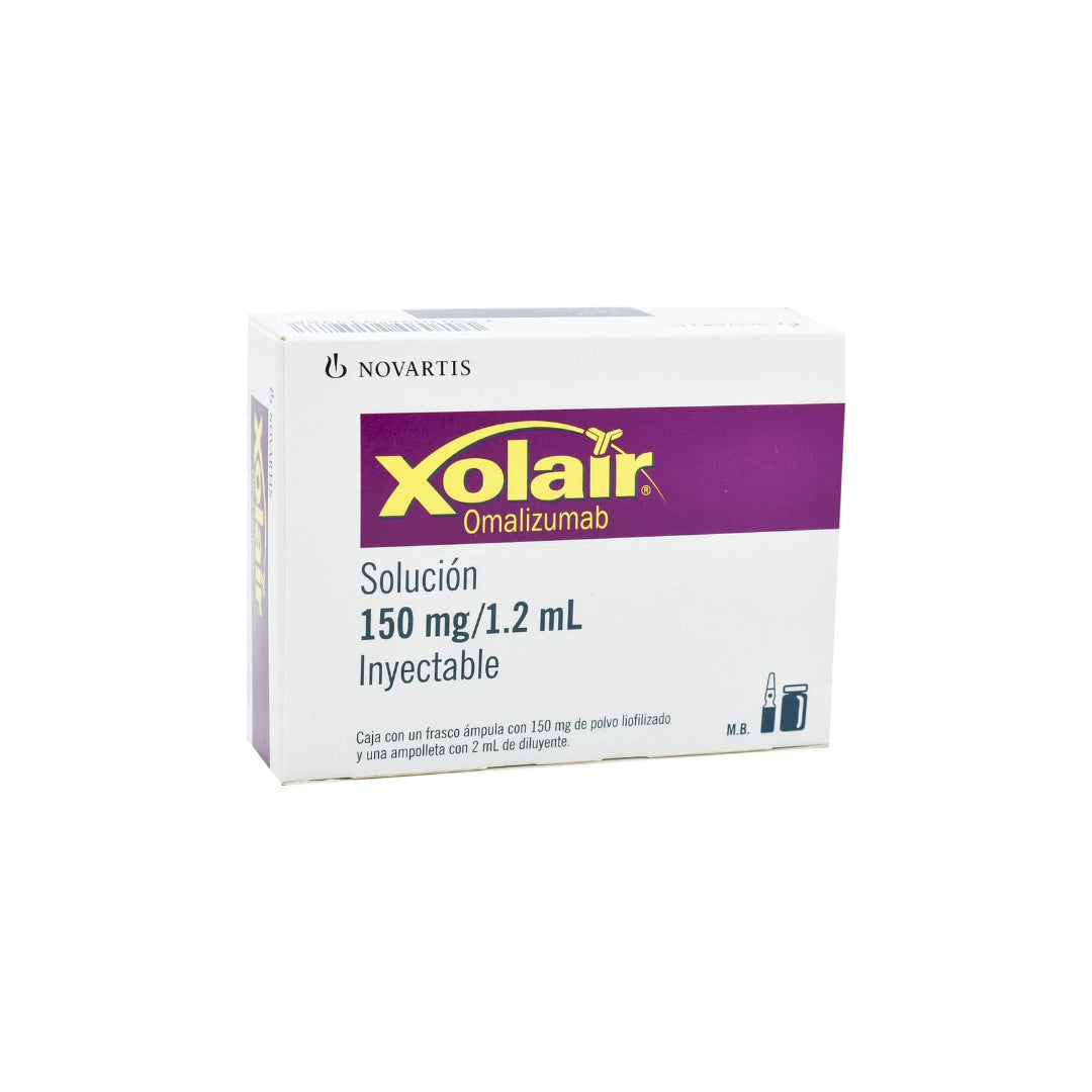 XOLAIR 150 MG  C/2ML (RED FRIA )