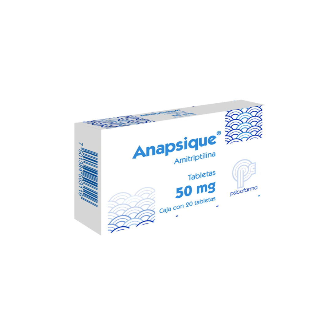ANAPSIQUE 50 MG 20 TABLETAS