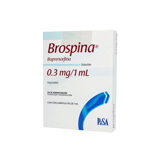 BROSPINA 0.3 MG 6 AMPOLLETA 1 ML