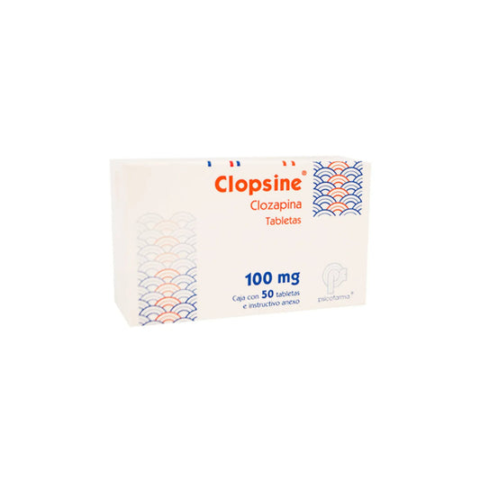 CLOPSINE 100 MG 50 TABLETAS