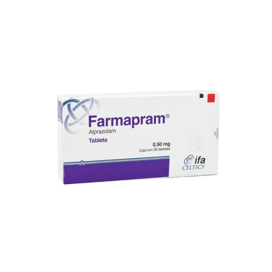FARMAPRAM 0.50 MG 30 TABLETAS