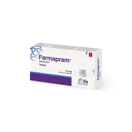 FARMAPRAM 1 MG 30 TABLETAS