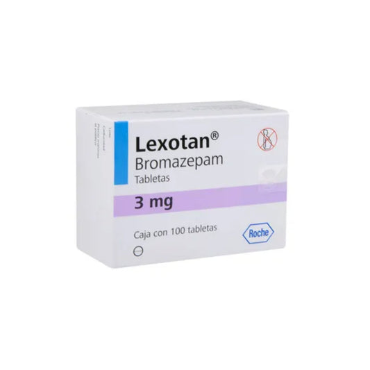 LEXOTAN 3 MG 100 TABLETAS