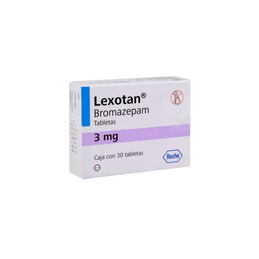 LEXOTAN 3 MG 30 TABLETAS