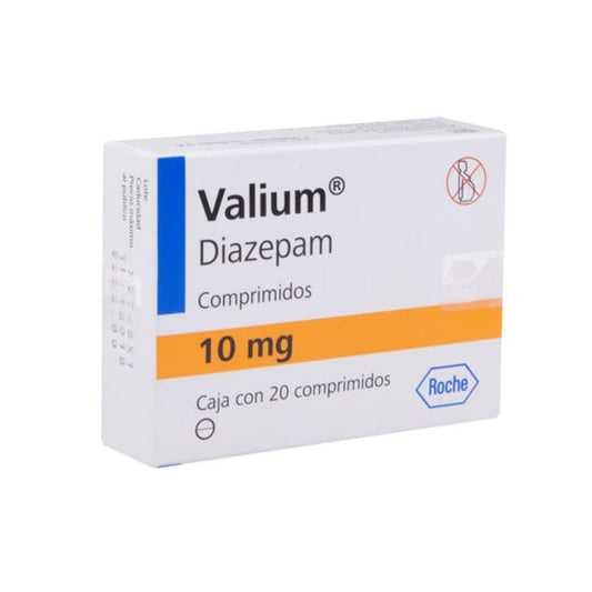 VALIUM 10 MG 20 COMPRIMIDOS
