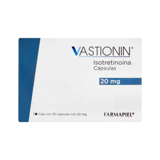 VASTIONIN 20 MG 30 CÁPSULAS