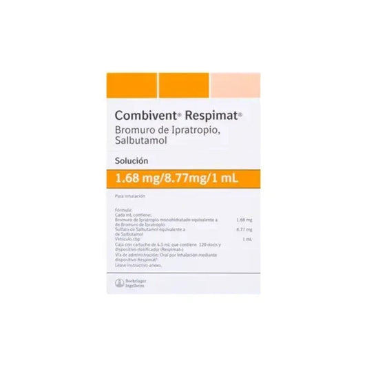 COMBIVENT RESPIMAT 1.68 MG/ 8.77 MG/ 1 ML
