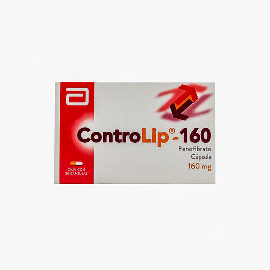 CONTROLIP 160 MG 30 CÁPSULAS